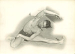 Early Career Nagrin Excersize Pose Sitting