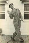 Early Career Nagrin WW II Military Posing Walking