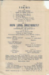 How Long Brethren WPA Playbill Title Page w Production Part 2