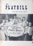 Plain and Fancy Playbill Cover w Birthday